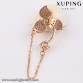 Broches colgantes de moda 00019-xuping, broche de oro con una cadena